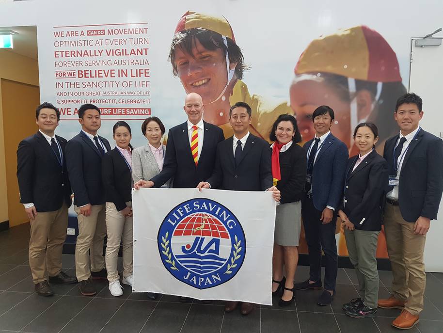 SLSA welcomes Japan Lifesaving Association